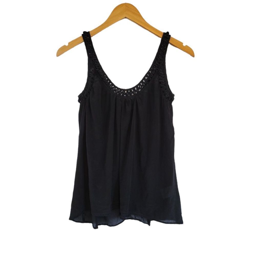 Chelsea Flower Silk Cutout Blouse